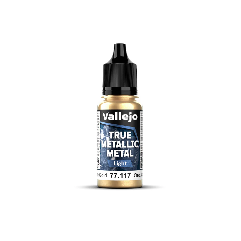 Vallejo - True Metallic Metal - Light - Arcane Gold 18ml