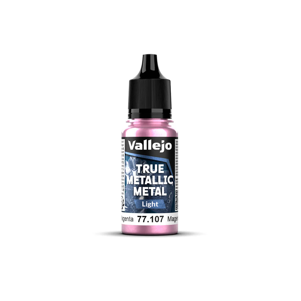 Vallejo - True Metallic Metal - Light - Crimson Magenta 18ml