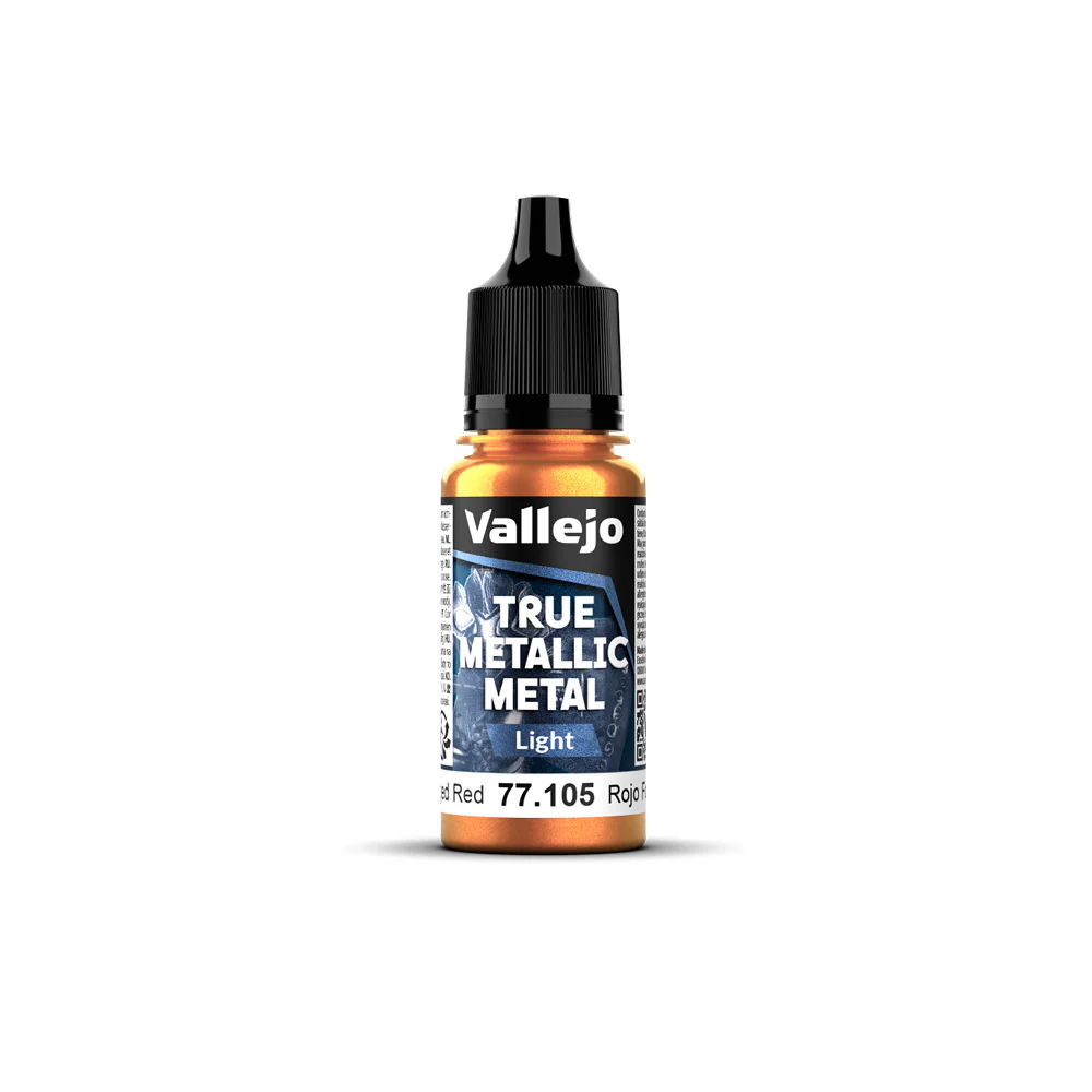 Vallejo - True Metallic Metal - Light - Forged Red 18ml