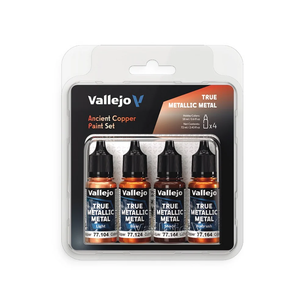 Vallejo - True Metallic Metal - Set - Ancient Copper