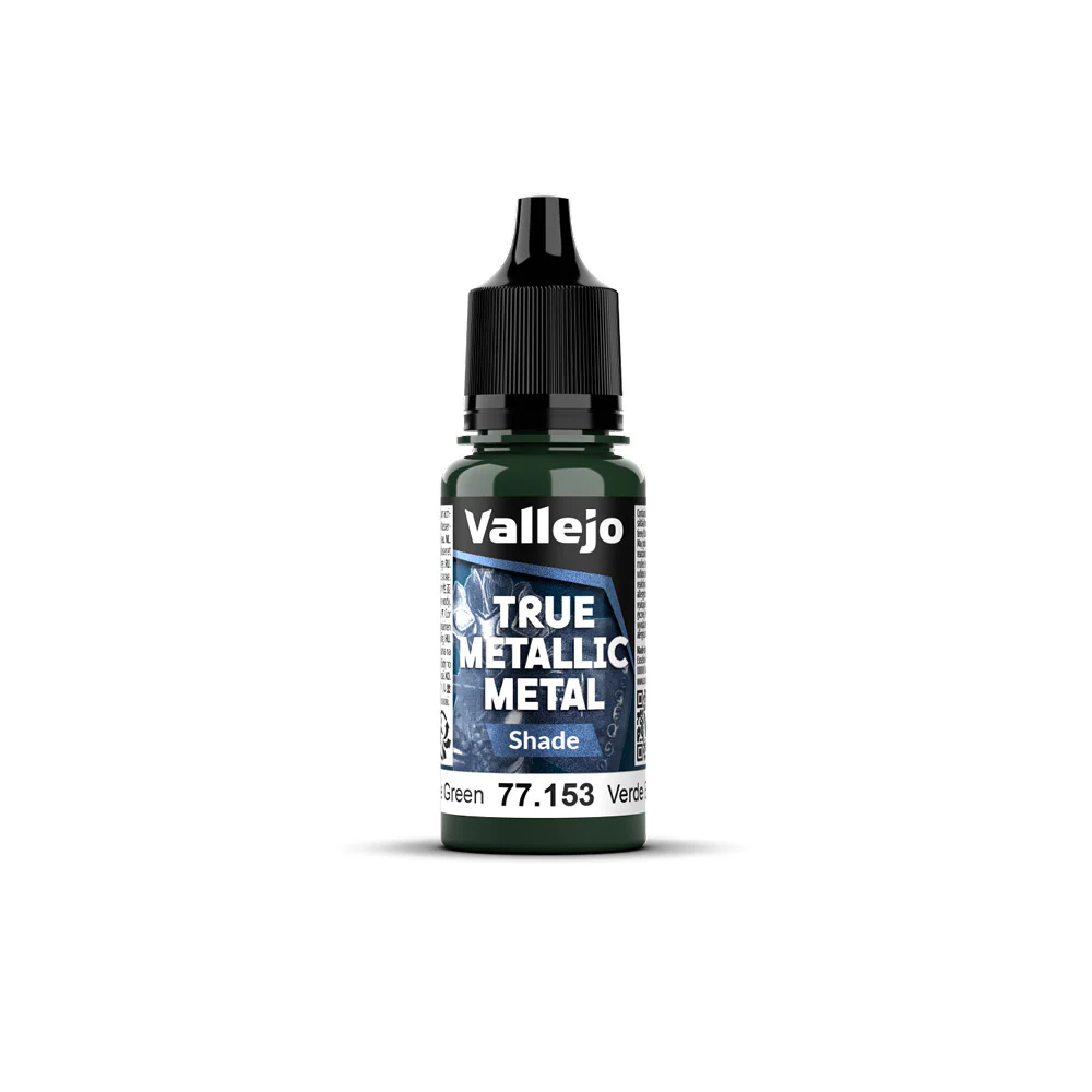 Vallejo - True Metallic Metal - Shade - Beetle Green 18ml