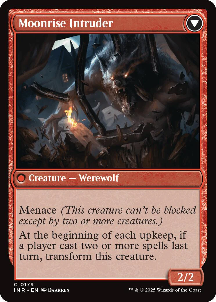 Village Messenger // Moonrise Intruder [Innistrad Remastered] - Image 2