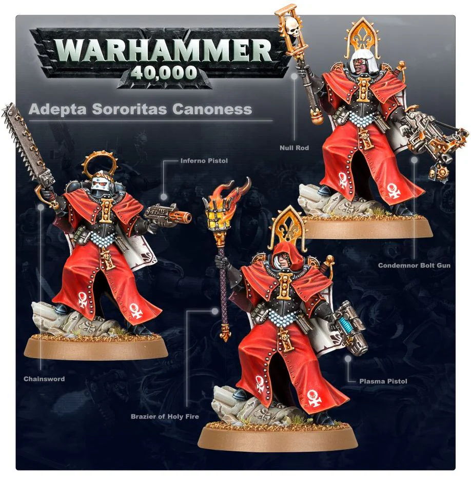 Warhammer 40,000: Adepta Sororitas: Canoness 2021 - Image 3