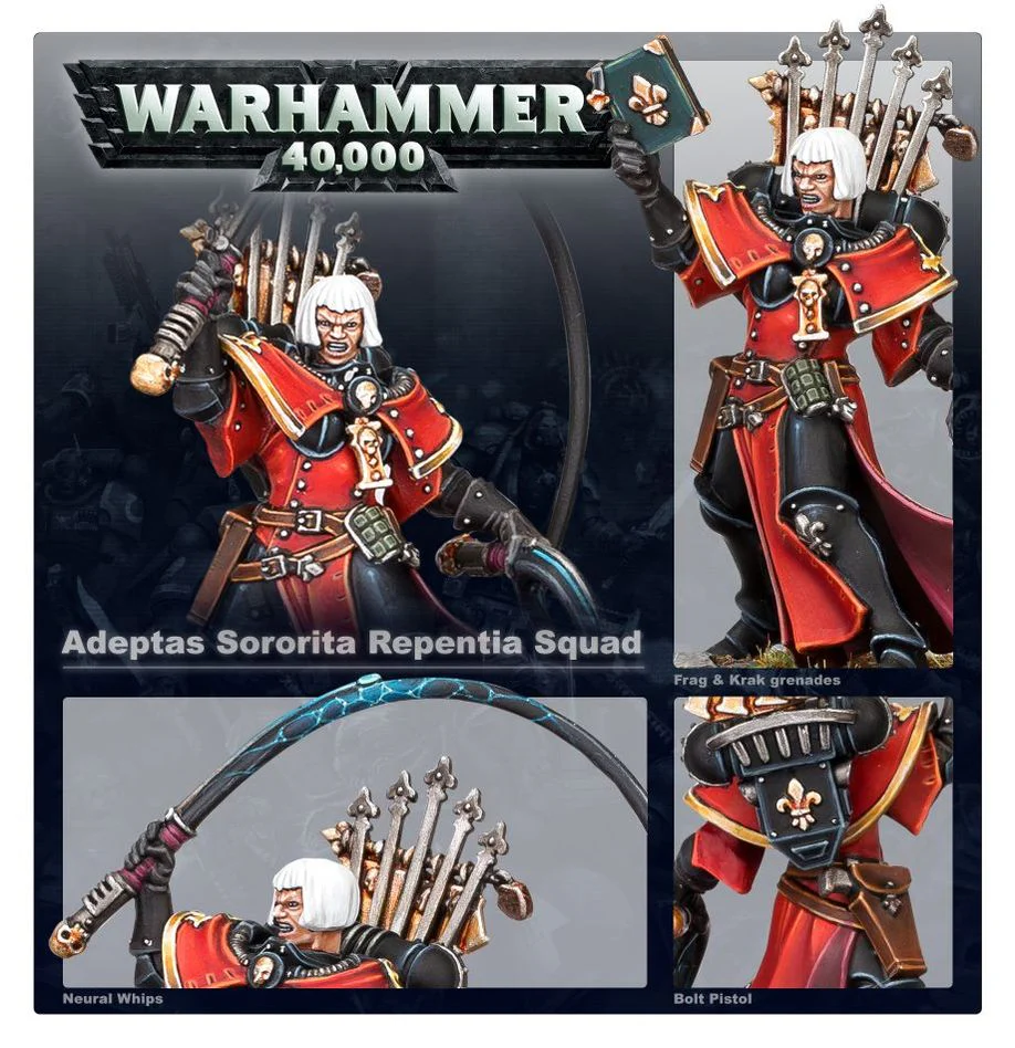 Warhammer 40,000: Adepta Sororitas: Repentia Squad 2021 - Image 3