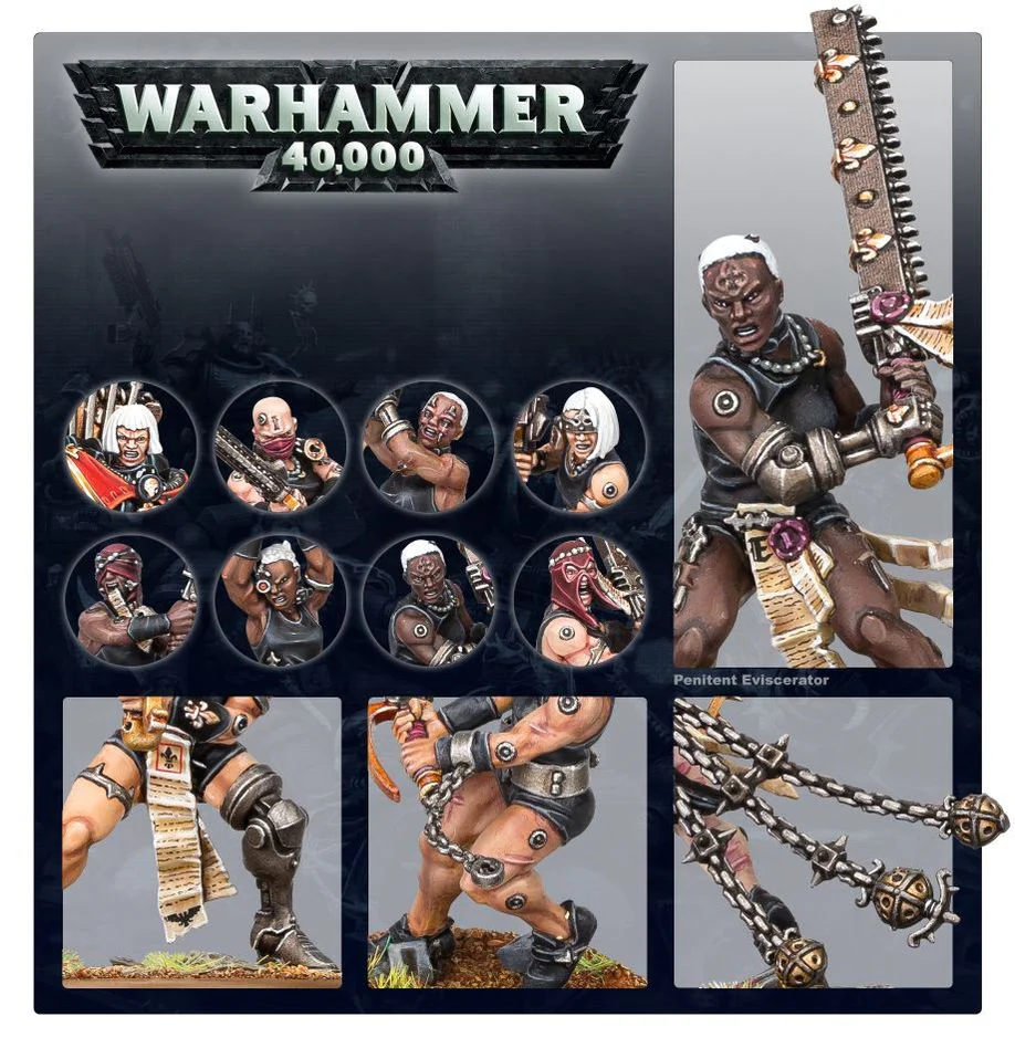 Warhammer 40,000: Adepta Sororitas: Repentia Squad 2021 - Image 4