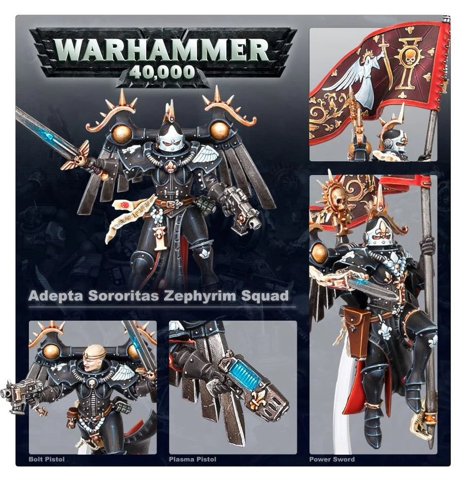 Warhammer 40,000: Adepta Sororitas: Seraphim Squad 2021 - Image 4