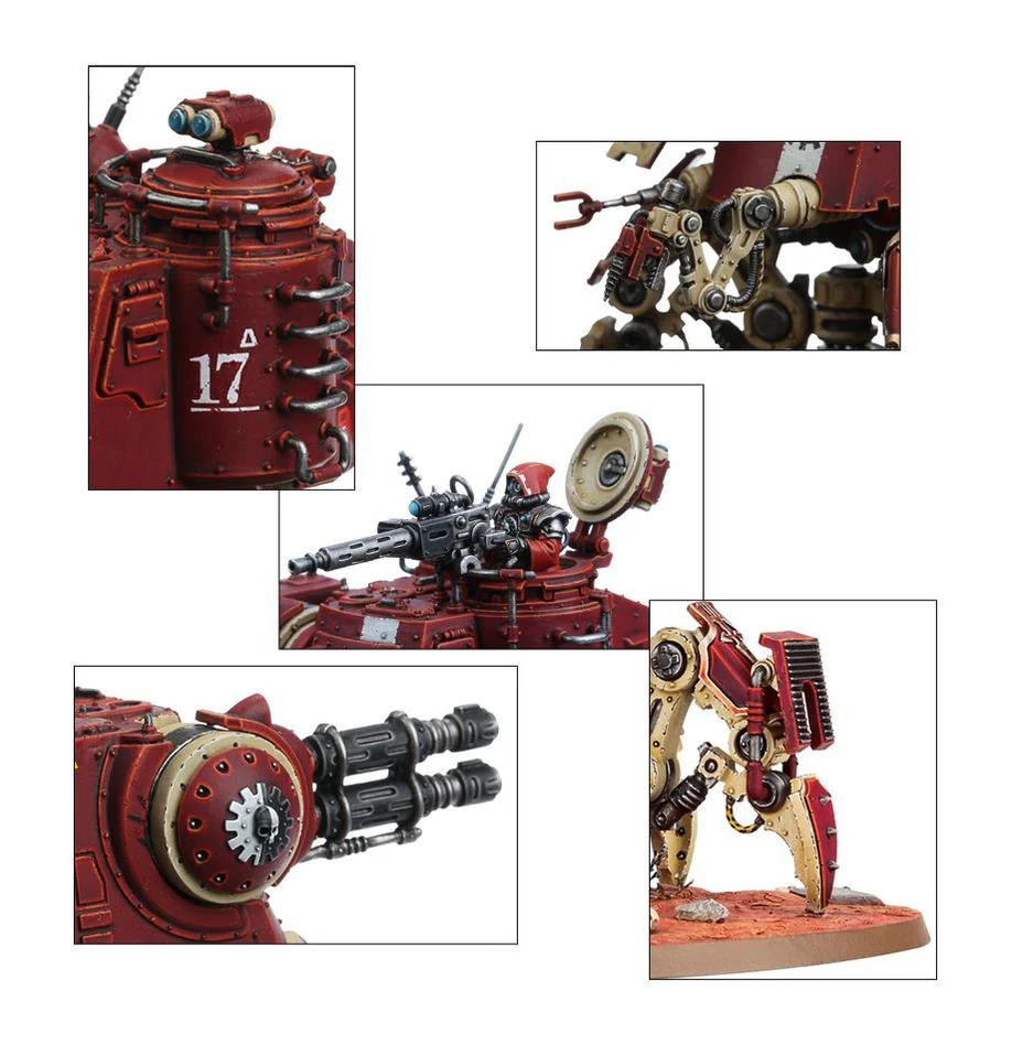 Warhammer 40,000: Adeptus Mechanicus Onager Dunecrawler - Image 4