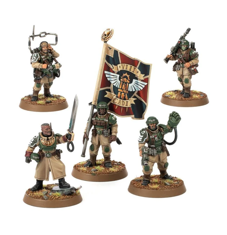 Warhammer 40,000: Astra Militarum: Cadian Command Squad - Image 2