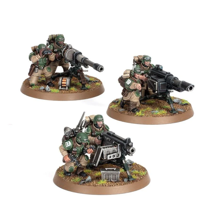 Warhammer 40,000: Astra Militarum: Cadian Heavy Weapons Squad - Image 7