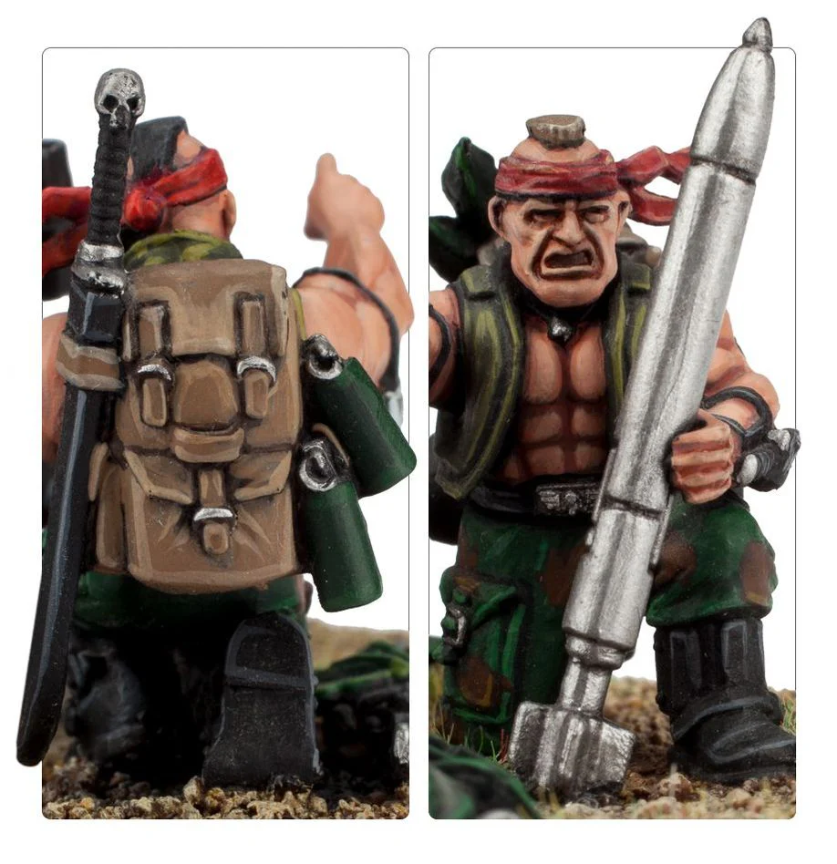 Warhammer 40,000: Astra Militarum Catachan Heavy Weapons Squad - Local pick-up only - Image 3
