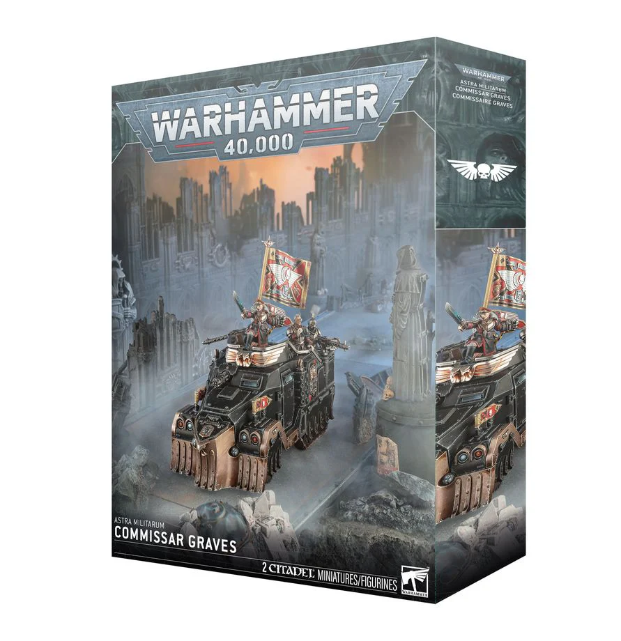 Warhammer 40,000: Astra Militarum Commissar Graves