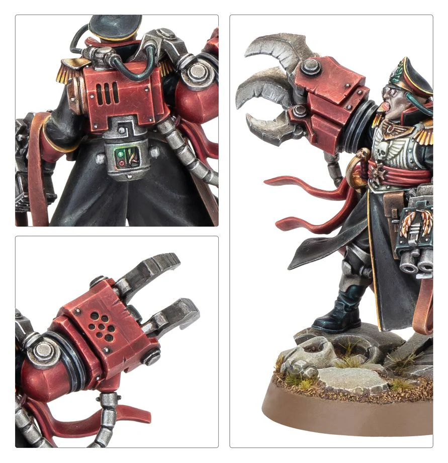 Warhammer 40,000: Astra Militarum Commissar Yarrick - Image 3