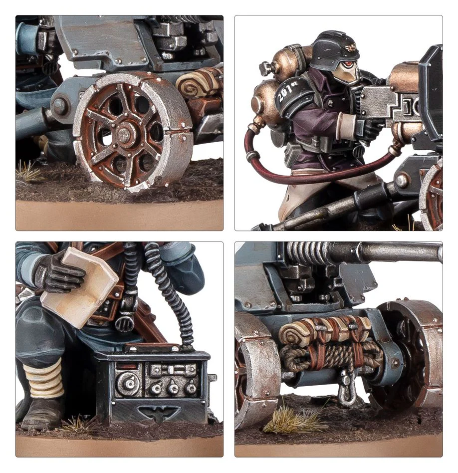 Warhammer 40,000: Astra Militarum - Krieg Heavy Weapons Squad - Image 5