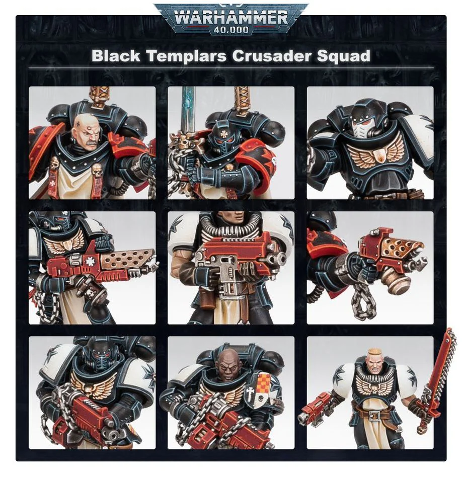 Warhammer 40,000: Black Templars: Primaris Crusader Squad - Image 3