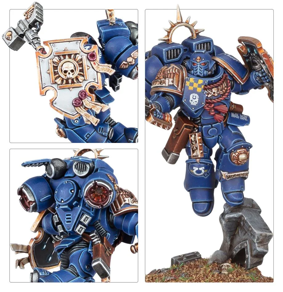 Warhammer 40,000: Captain with Jump Pack and Relic Shield - Image 3