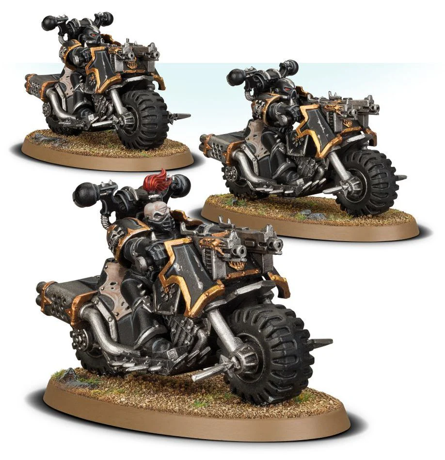 Warhammer 40,000: Chaos Space Marines: Chaos Bikers - Image 2