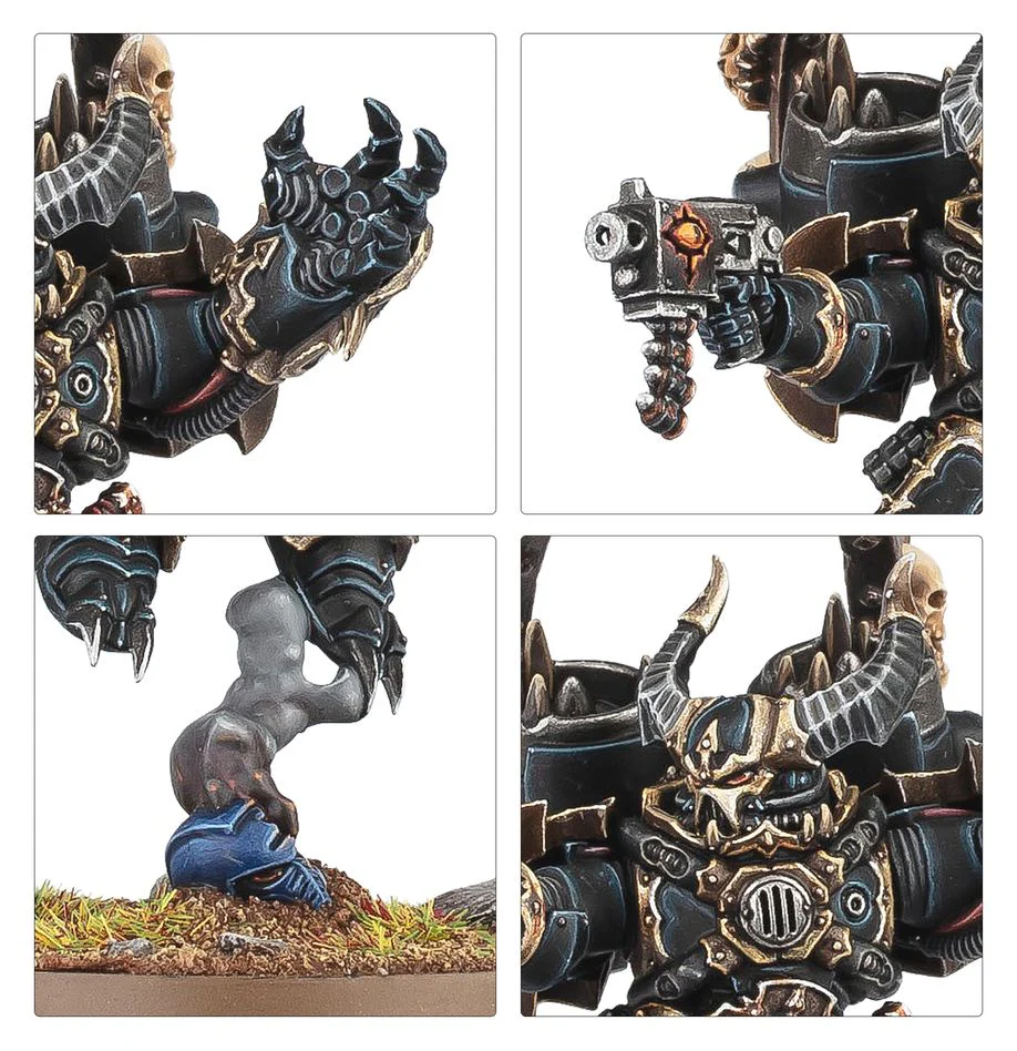 Warhammer 40,000: Chaos Space Marines – Chaos Lord with Jump Pack - Image 3