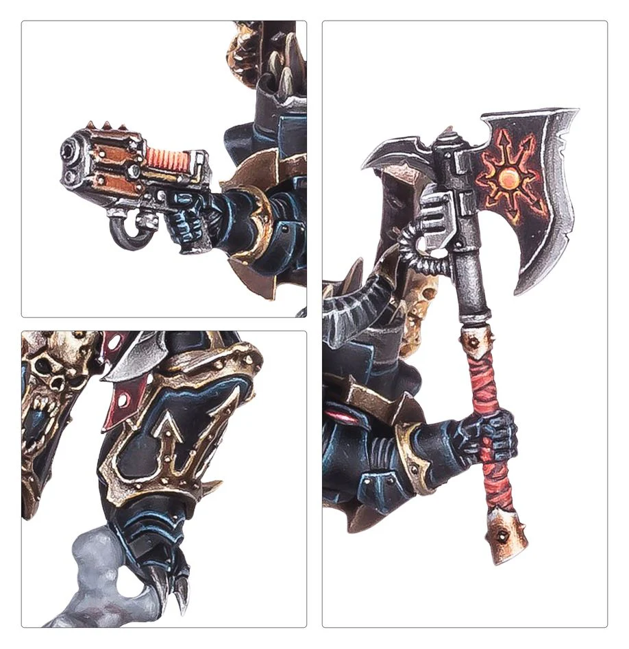 Warhammer 40,000: Chaos Space Marines – Chaos Lord with Jump Pack - Image 5