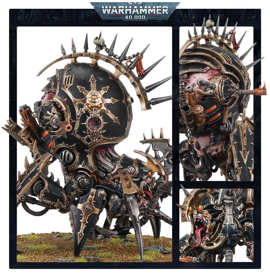 Warhammer 40,000: Chaos Space Marines – Warpforged Venomcrawler and Obliterators - Local pick up only - Image 3