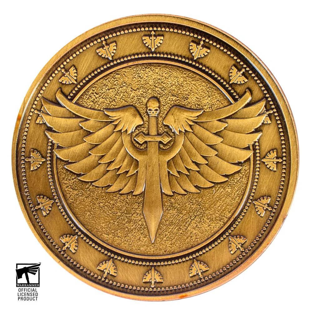 Warhammer 40,000: Dark Angels Collectible Coin - Image 3