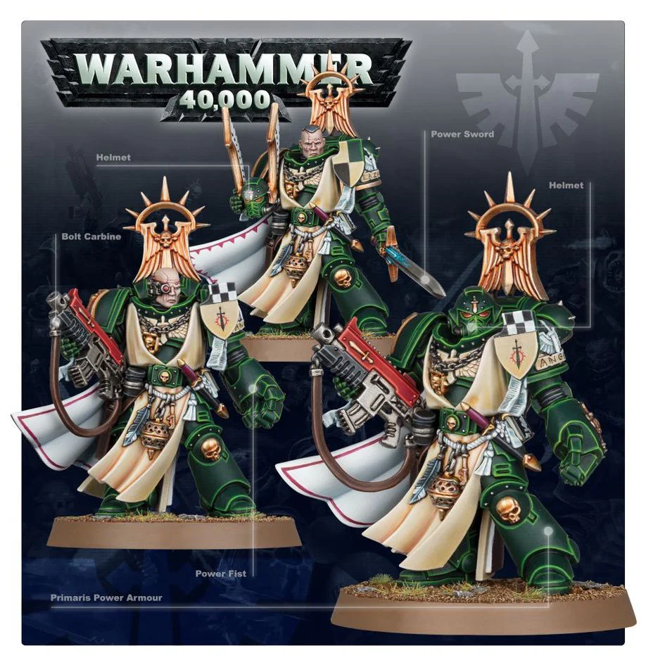 Warhammer 40,000: Dark Angels: Master Lazarus - LOCAL PICK UP ONLY - Image 3