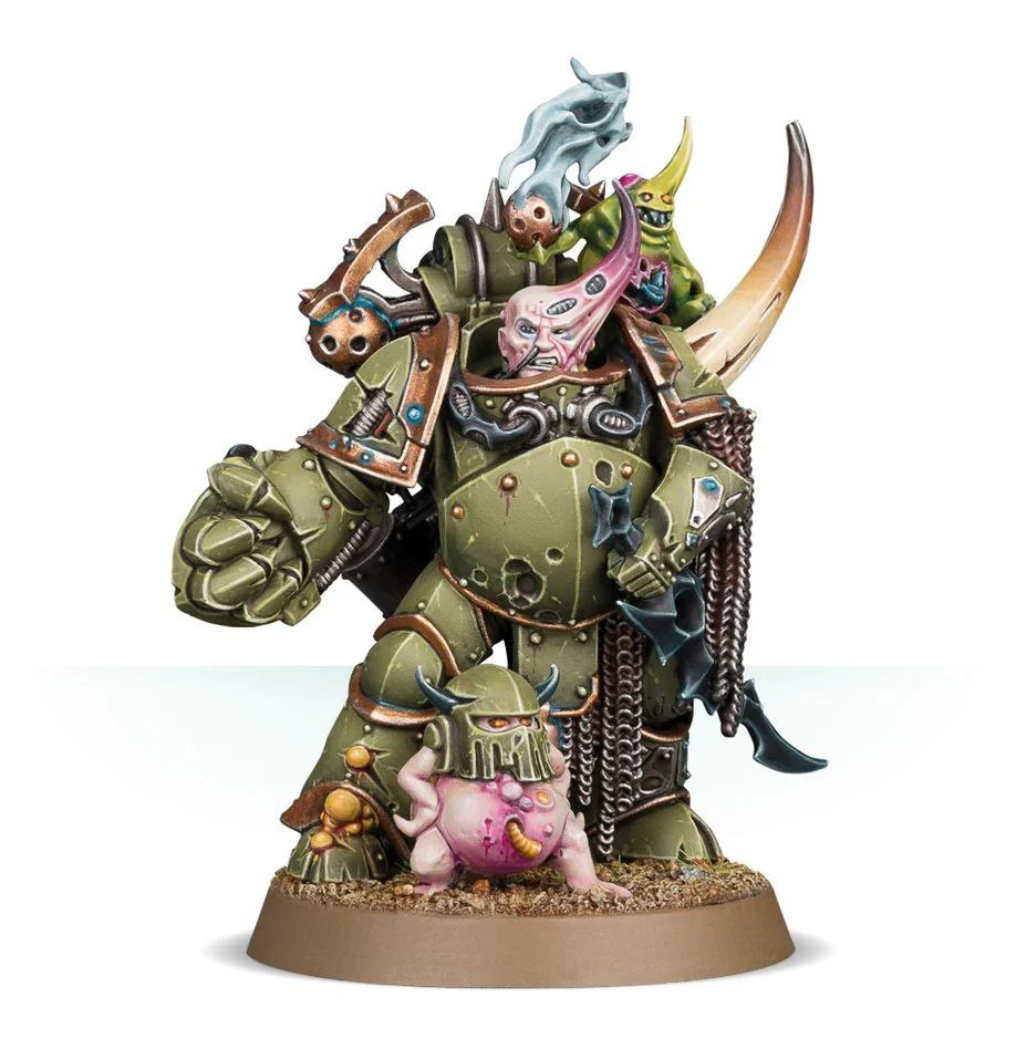 Warhammer 40,000: Death Guard Plague Marine Champion - Image 2