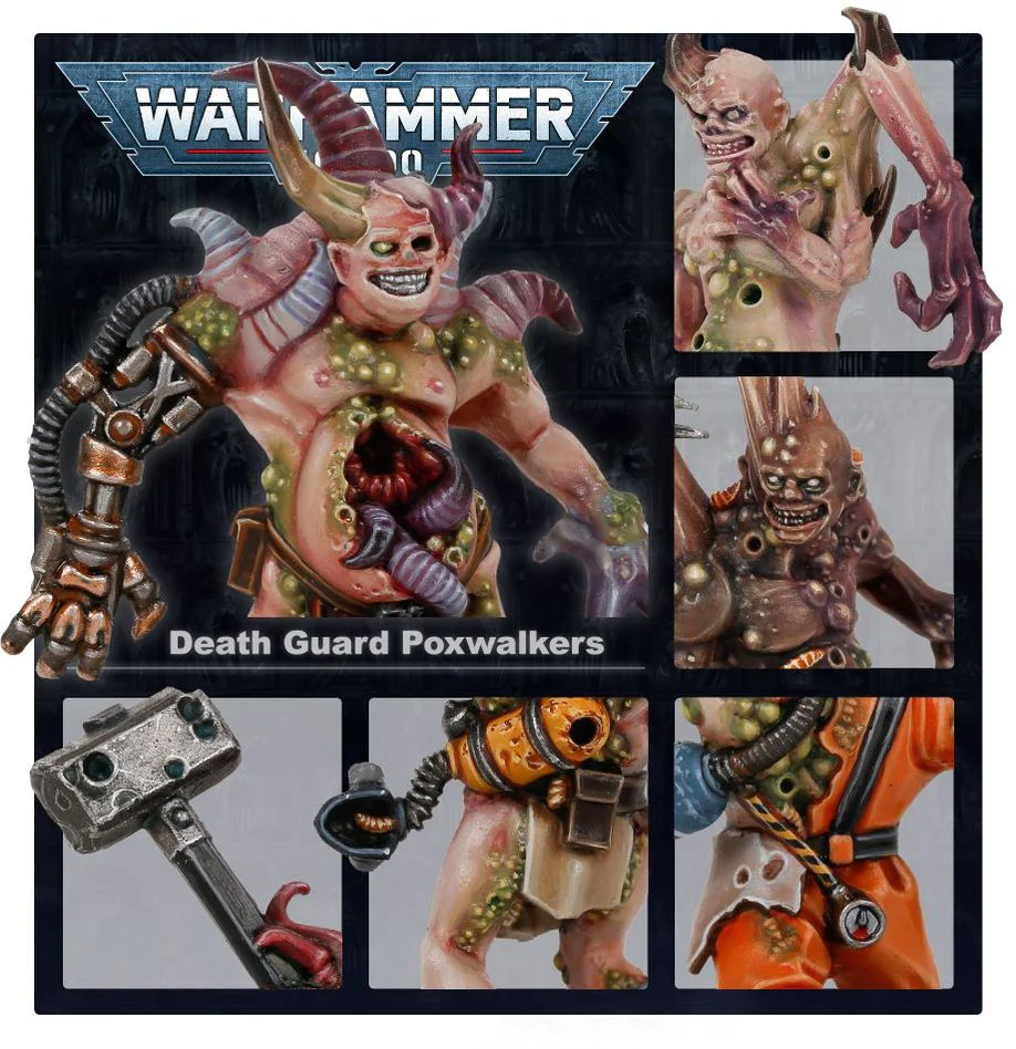 Warhammer 40,000: Death Guard Poxwalkers - Image 3
