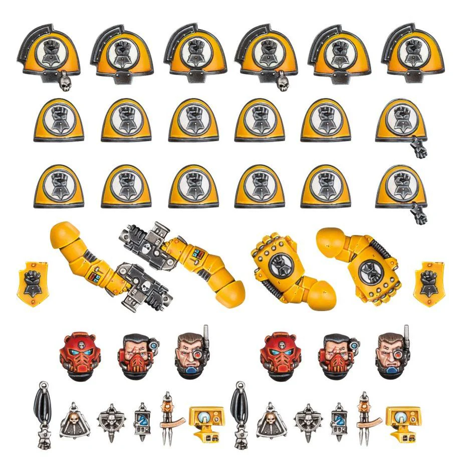 Warhammer 40,000: Imperial Fists Primaris Upgrades & Transfers