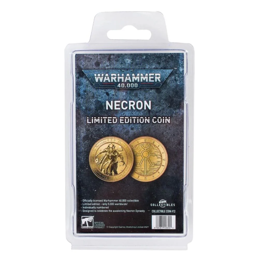 Warhammer 40,000: Necron Collectible Coin - Image 2
