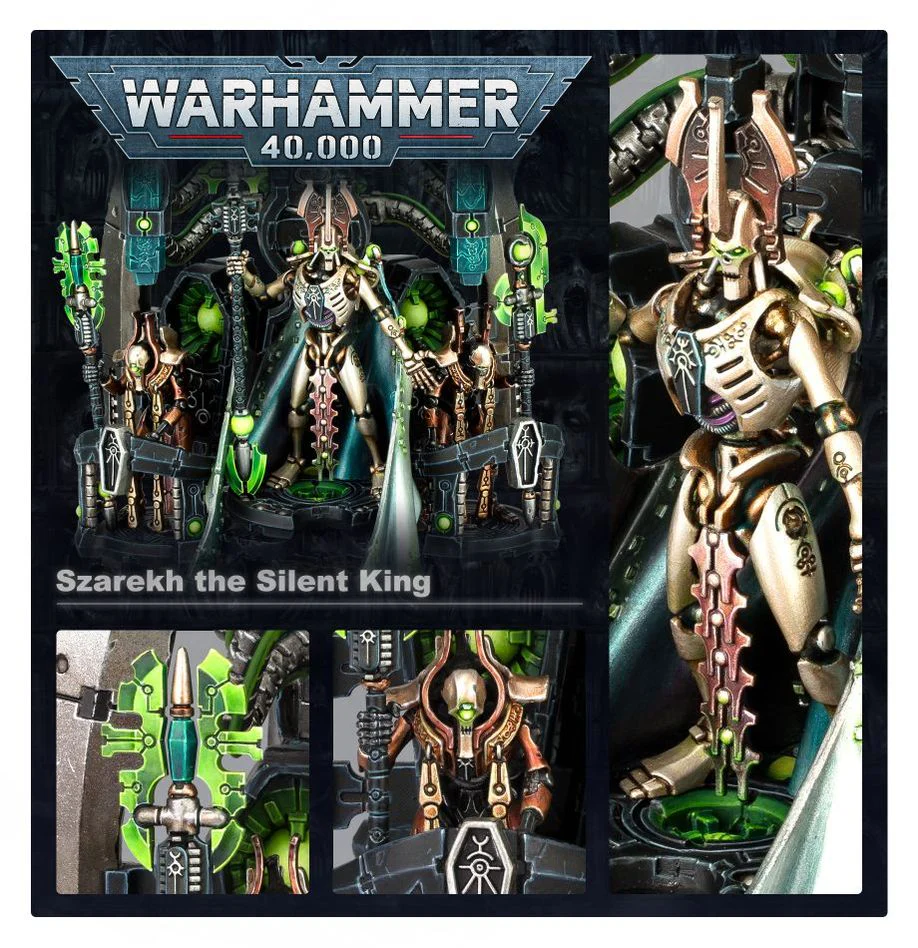 Warhammer 40,000: Necrons Szarekh The Silent King - Image 3
