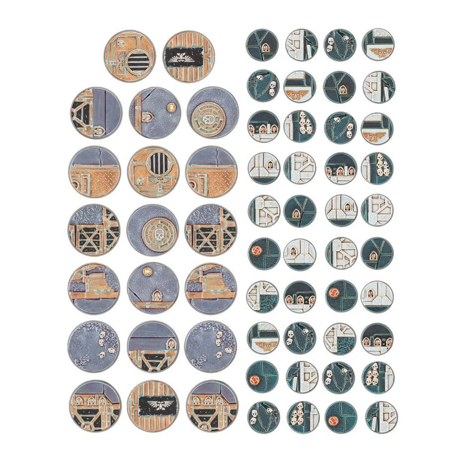 Warhammer 40,000: Sector Imperialis - 25 & 40mm Round bases - Image 2