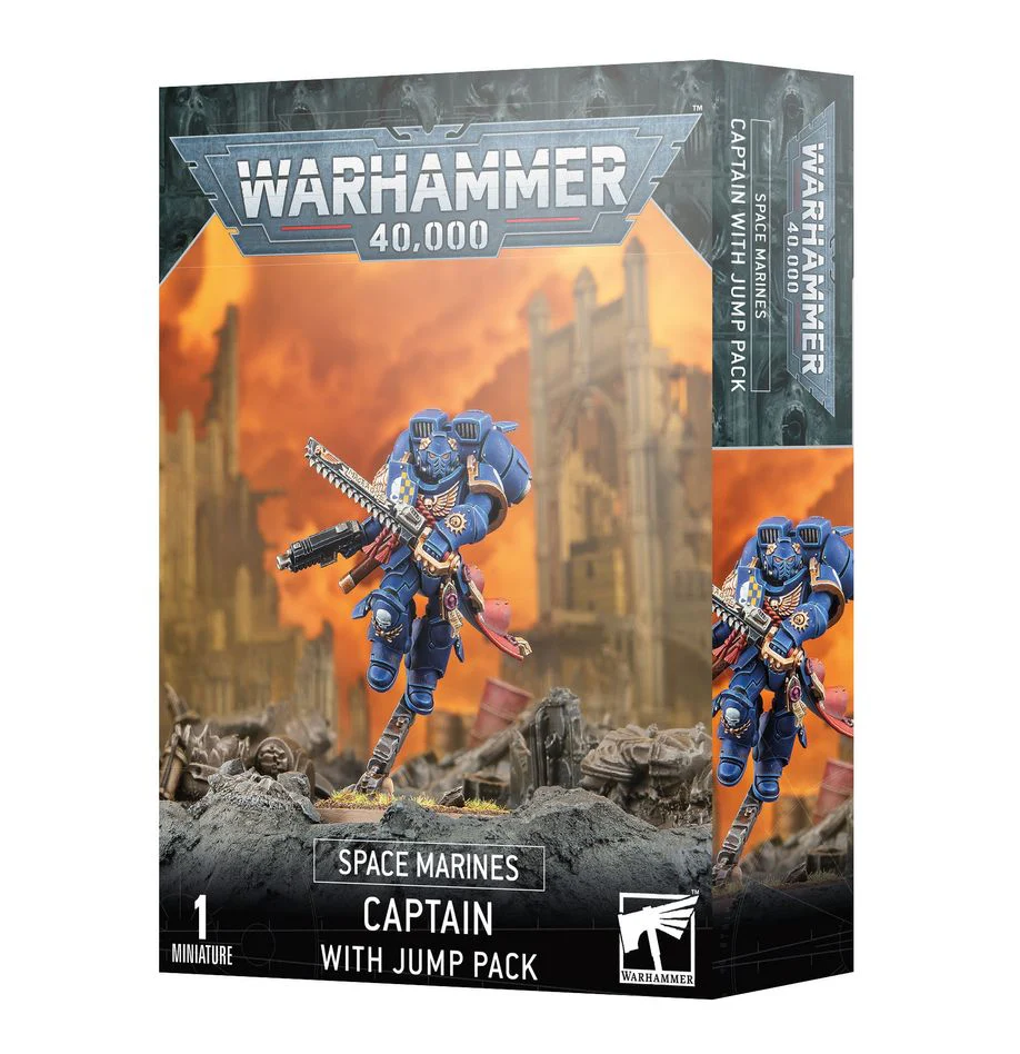 Warhammer 40,000: Space Marines: Captain With Jump Pack
