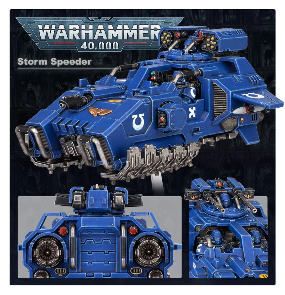 Warhammer 40,000: Space Marines Storm Speeder - Image 3