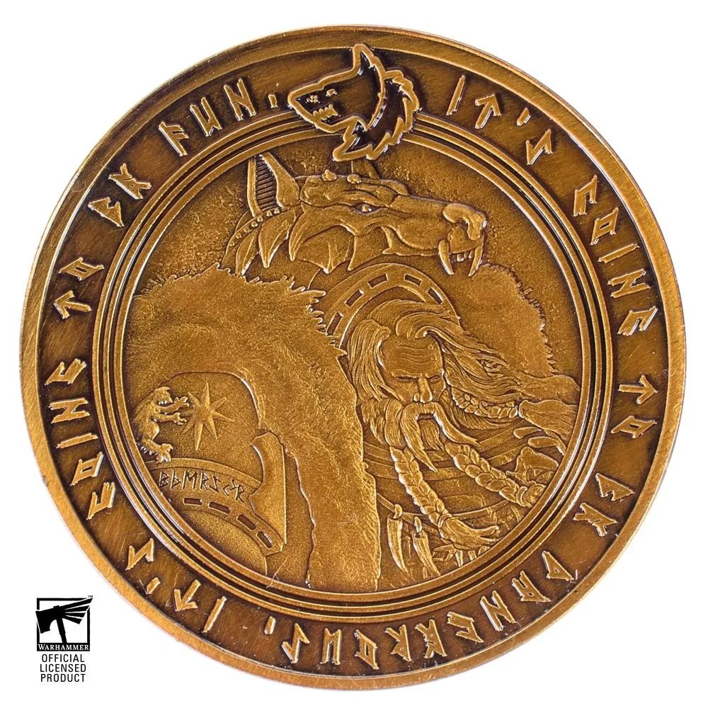 Warhammer 40,000: Space Wolves Collectible Coin - Image 2