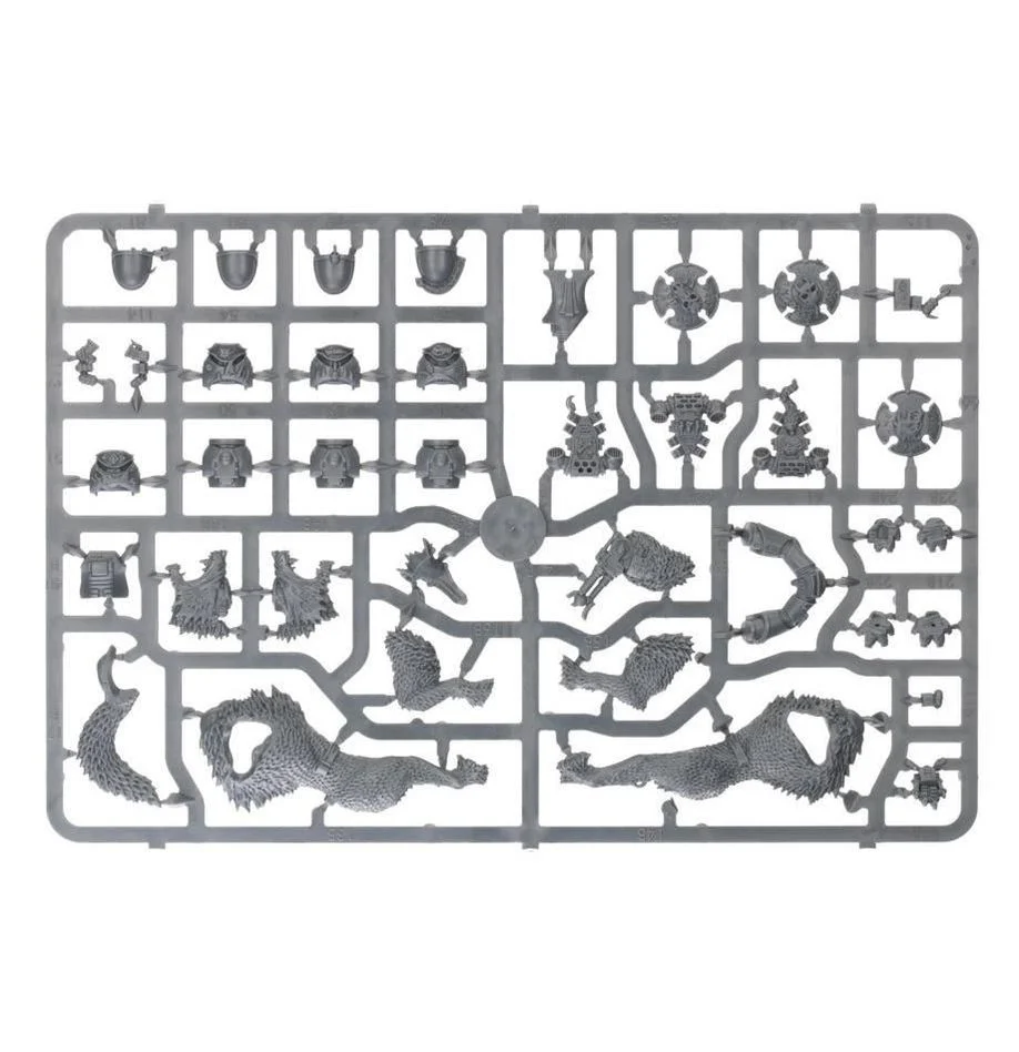 Warhammer 40,000: Space Wolves Thunderwolf Cavalry 2020 - Image 5
