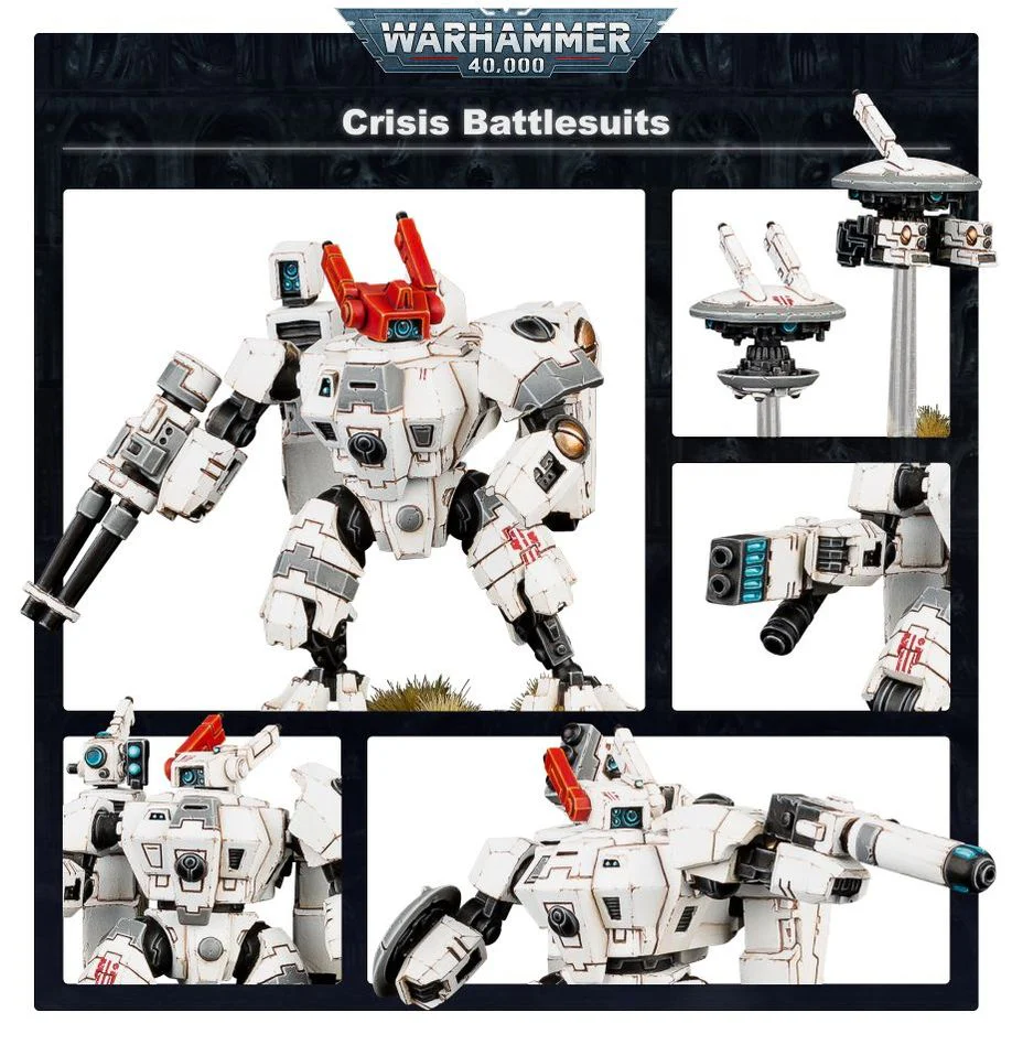 Warhammer 40,000: Tau Empire: XV8 Crisis Battlesuits - Image 3