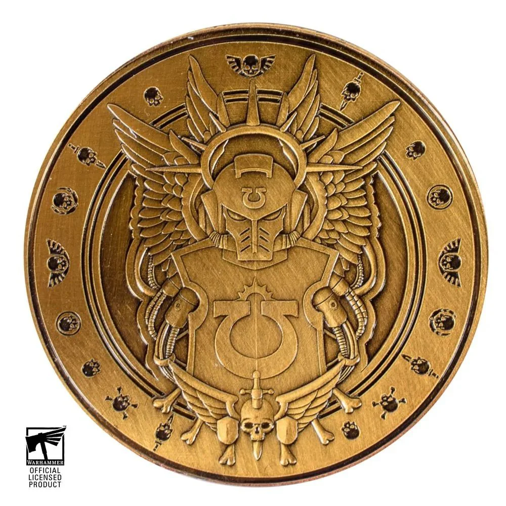 Warhammer 40,000: Ultramarines Collectible Coin - Image 3