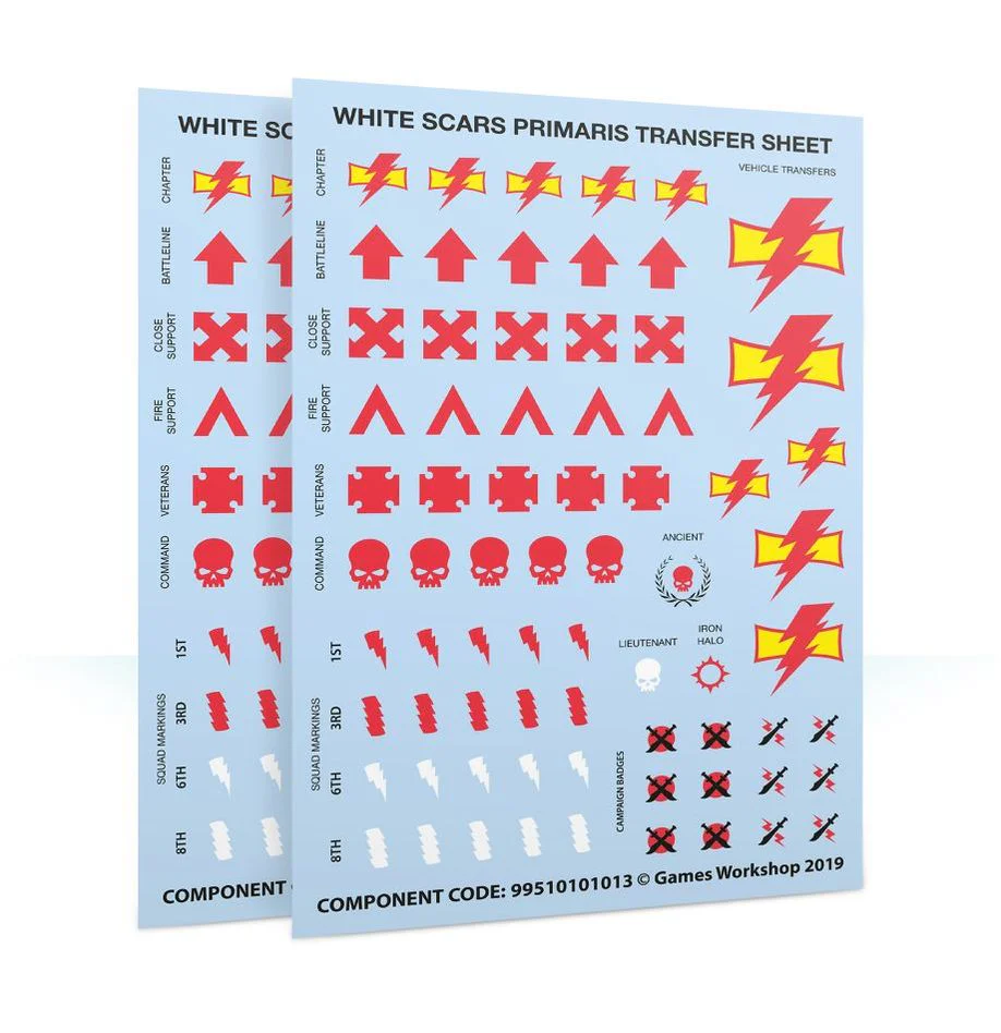 Warhammer 40,000: White Scars Primaris Upgrades & Transfers - Image 3