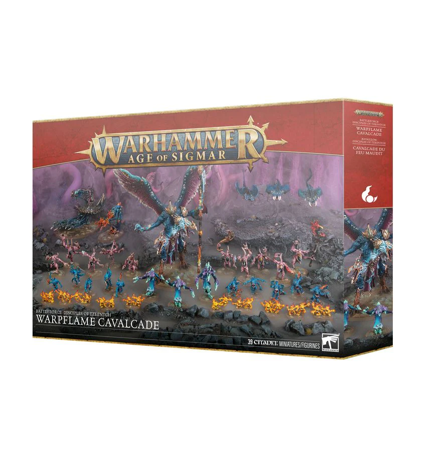 Warhammer Age of Sigmar: Battleforce: Disciples of Tzeentch – Warpflame Cavalcade
