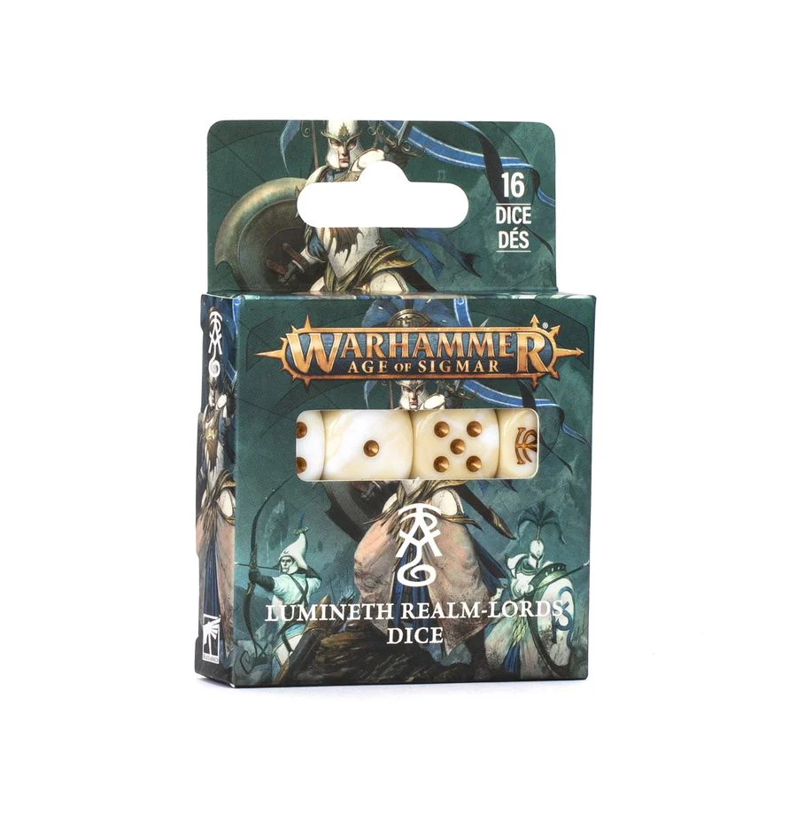 Warhammer Age of Sigmar: Lumineth Realm-lords Dice - Image 2