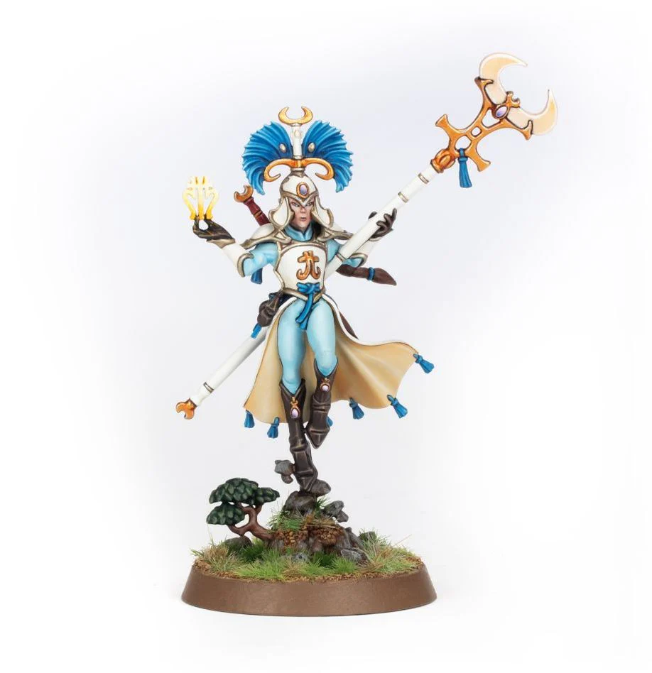Warhammer Age of Sigmar: Lumineth Realm-Lords Scinari Enlightener