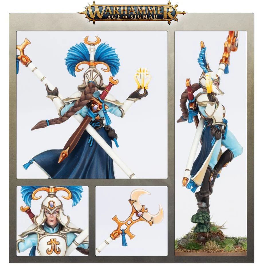 Warhammer Age of Sigmar: Lumineth Realm-Lords Scinari Enlightener - Image 2