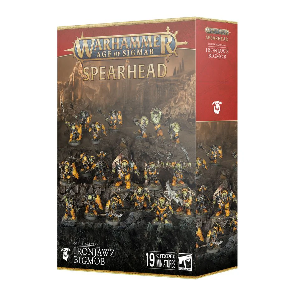Age of Sigmar: Spearhead: Orruk Warclans – Ironjawz Bigmob