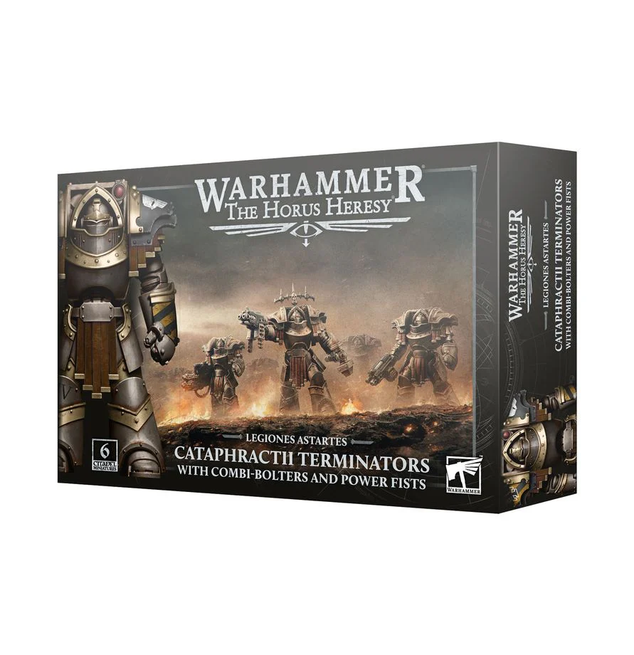 Warhammer: Cataphractii Terminators with Combi-bolters and Power Fists