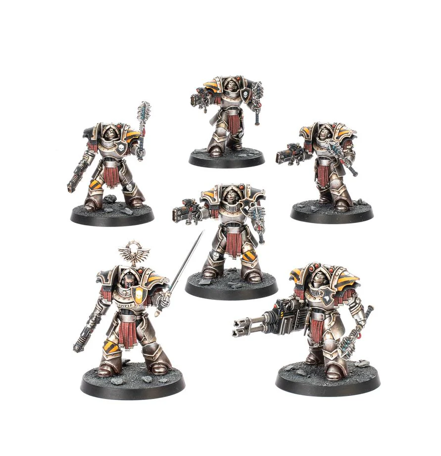 Warhammer: The Horus Heresy: Cataphractii Terminators with Volkite Chargers and Power Mauls - Image 2