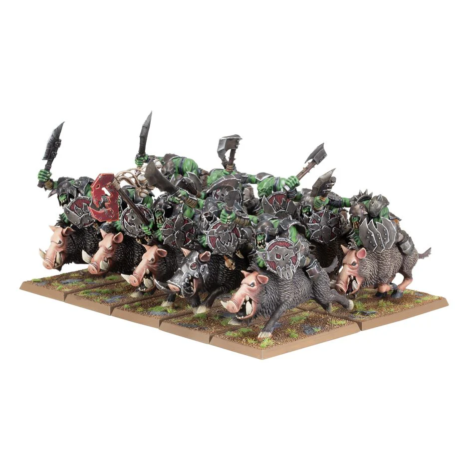 Warhammer Fantasy: Orc & Goblin Tribes: Orc Boar Boyz Mob - Image 2