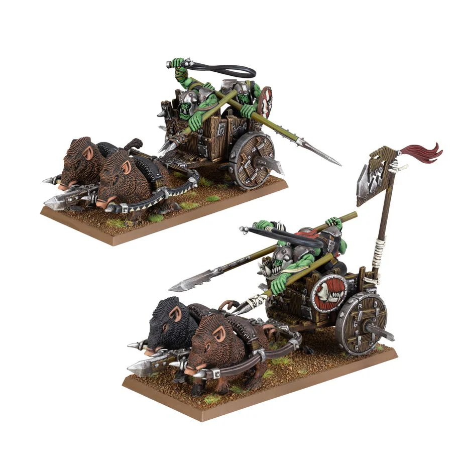 Warhammer Fantasy: Orc & Goblin Tribes: Orc Boar Chariots - Image 2