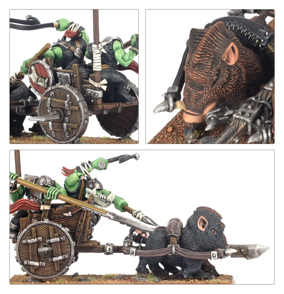 Warhammer Fantasy: Orc & Goblin Tribes: Orc Boar Chariots - Image 3