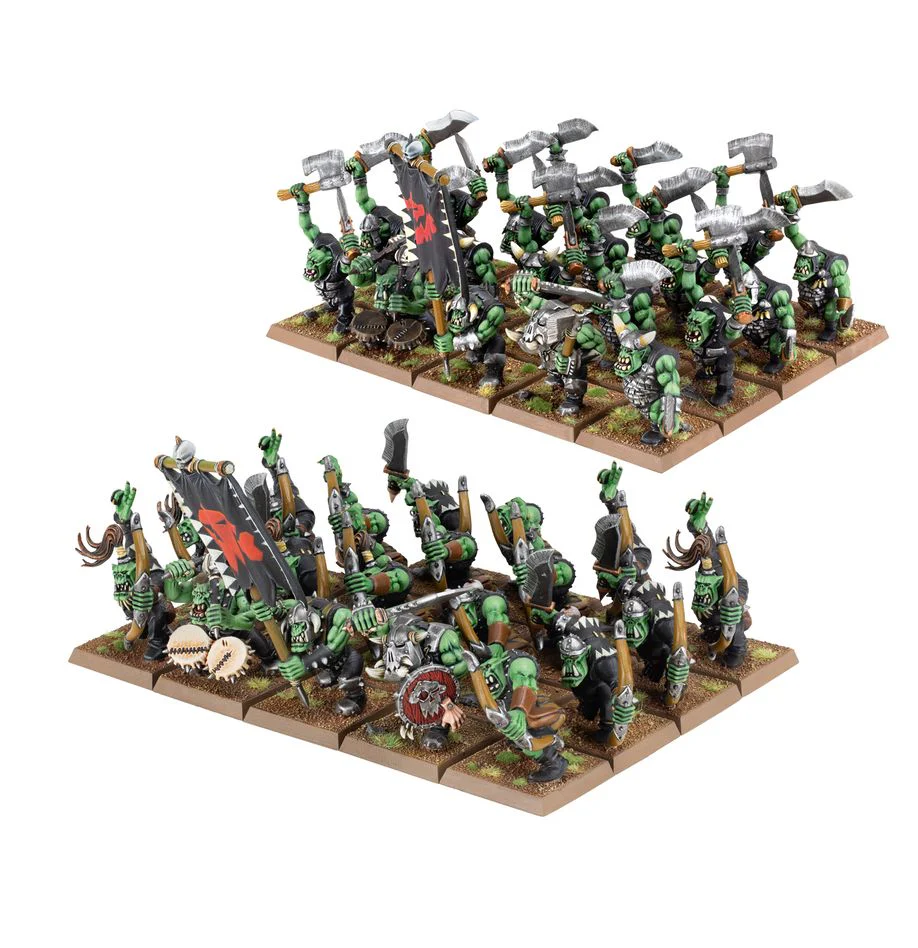 Warhammer Fantasy: Orc & Goblin Tribes: Orc Boyz & Orc Arrer Boyz Mobs - Image 2