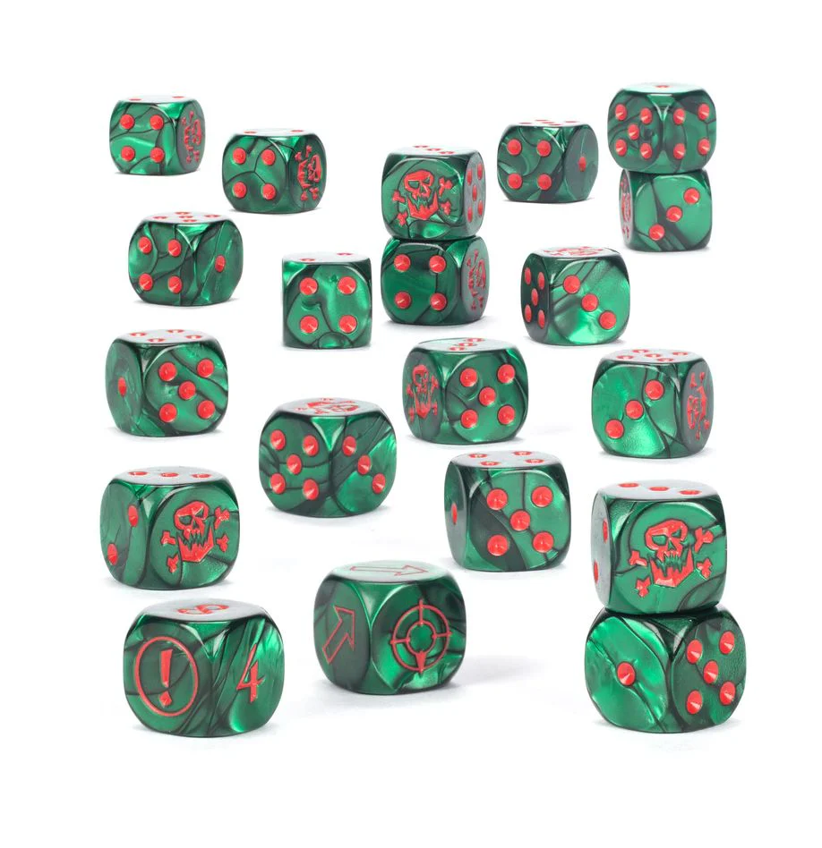 Warhammer Fantasy: The Old World: Orc & Goblin Tribes Dice - Image 2